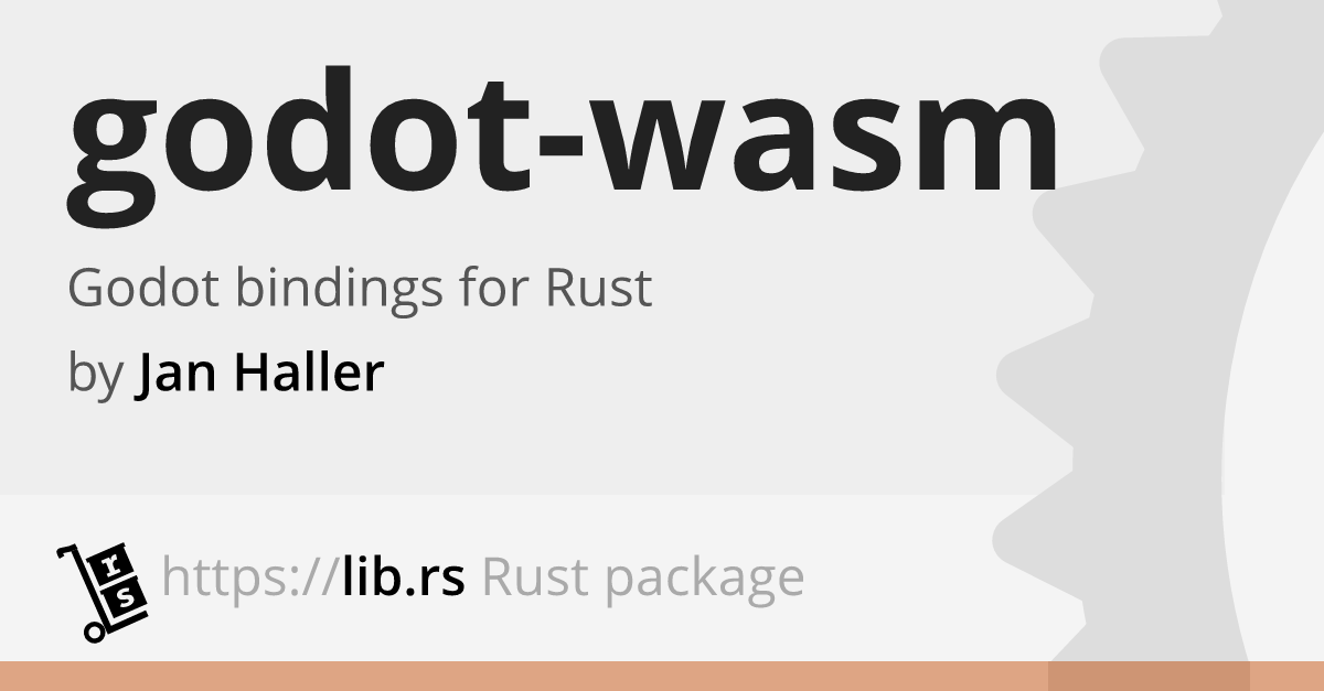 Godot Wasm Webassembly In Rust Lib Rs