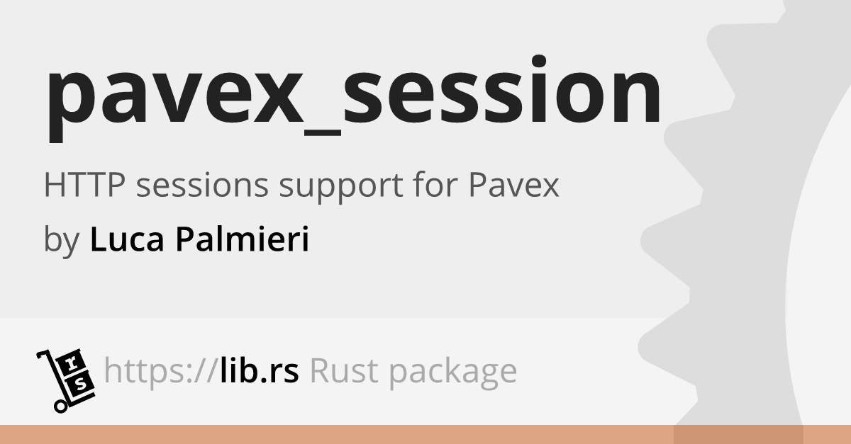 Pavex Session Not Recommended Lib Rs