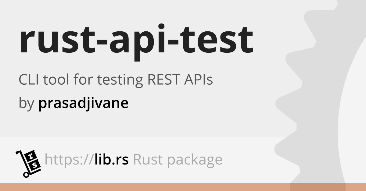 Rust Api Test Rust Utility Lib Rs