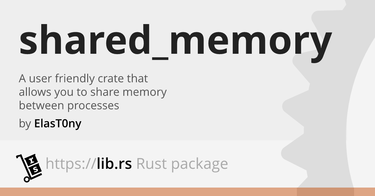 Shared Memory Rust Api For Unix Lib Rs