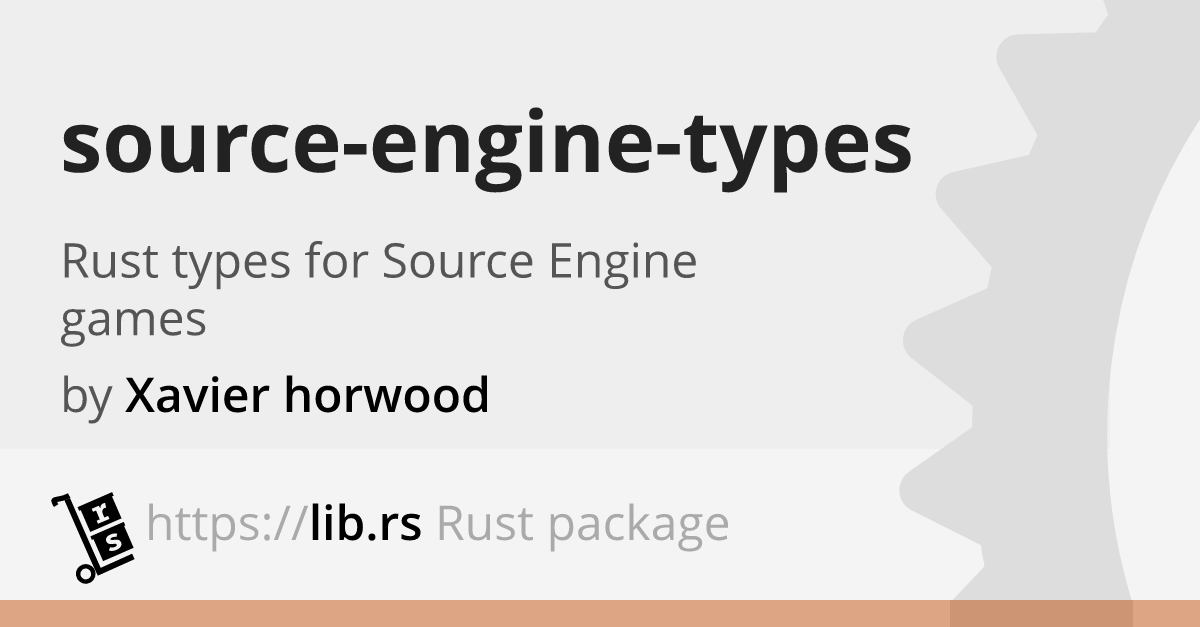Source Engine Types Rust Game Dev Lib Rs