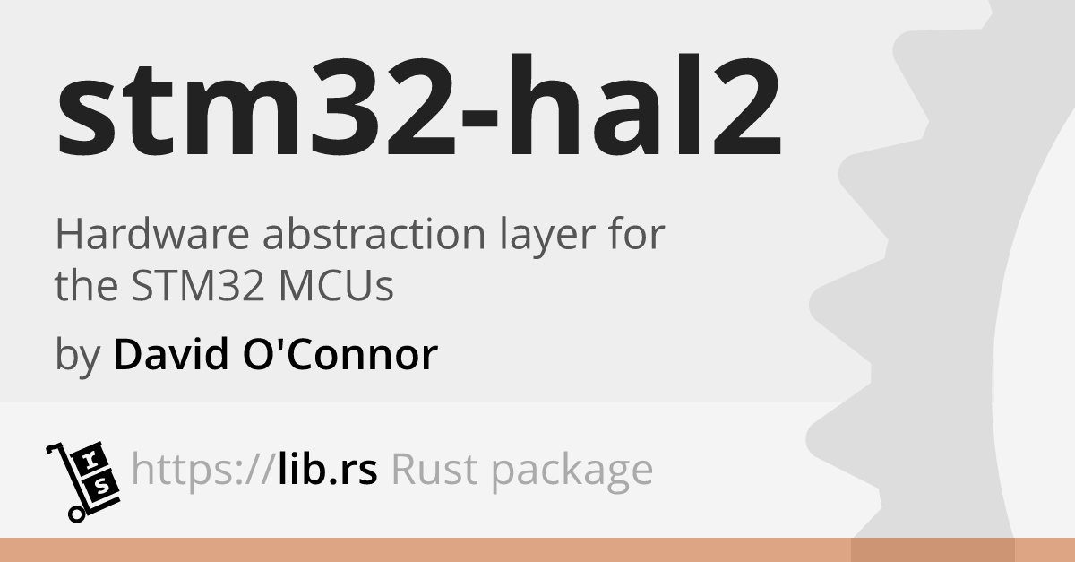 Stm32 Hal2 Embedded Dev In Rust Lib Rs