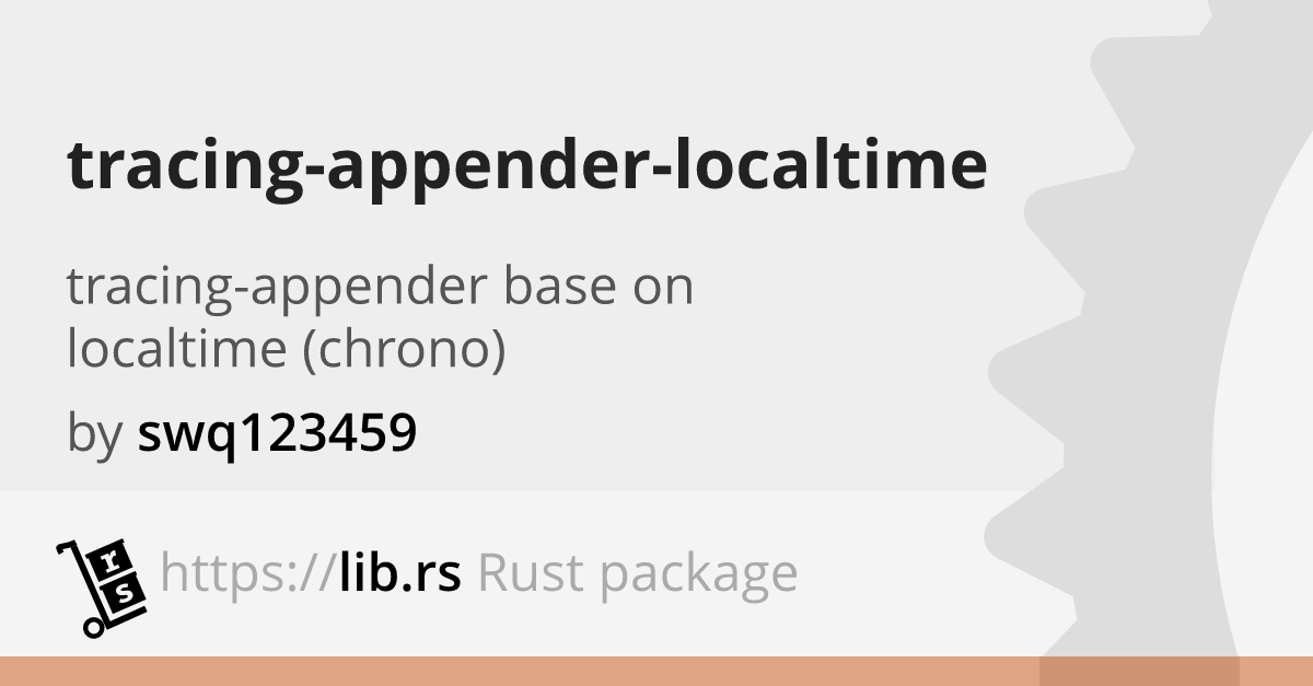Tracing Appender Localtime For Debugging In Rust Lib Rs