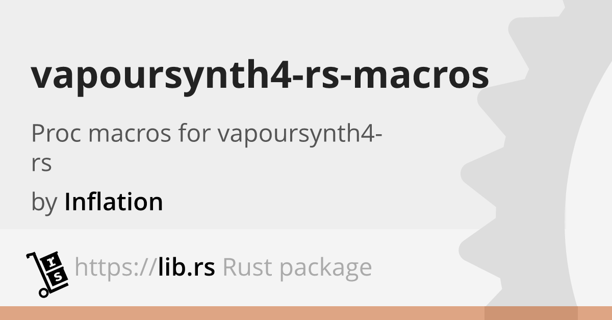 Vapoursynth4 Rs Macros Rust Proc Macro Helper Lib Rs