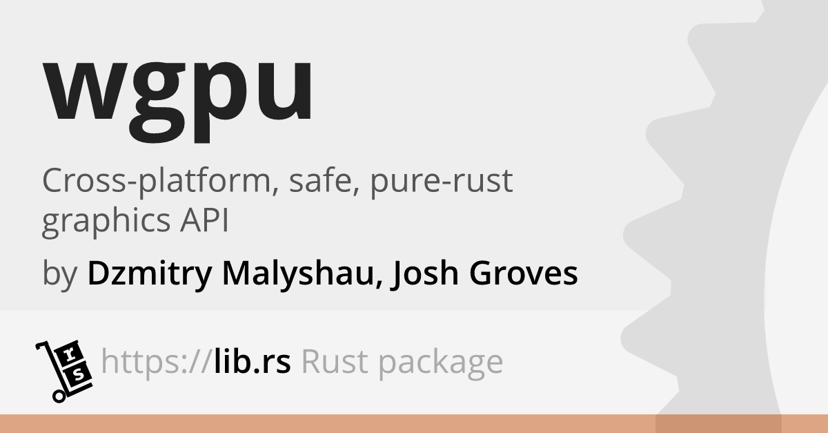 Wgpu Rust Gfx Library Lib Rs