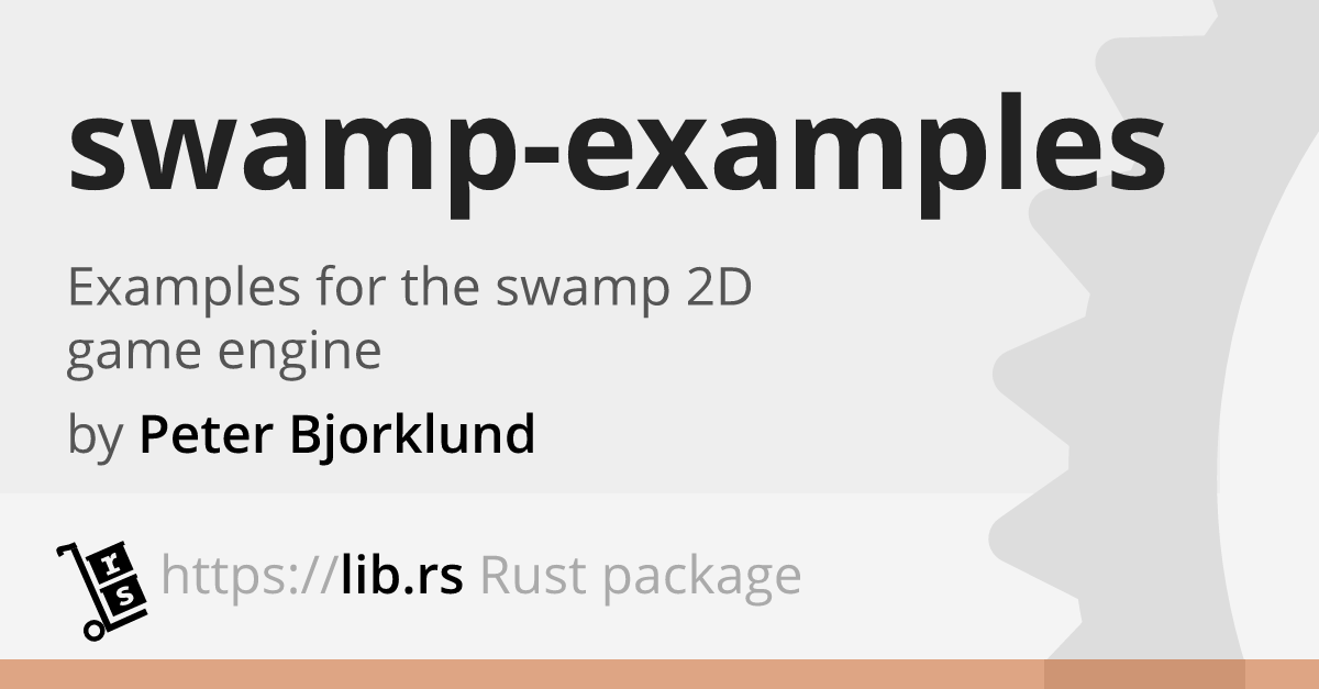 swamp-examples — Rust application // Lib.rs