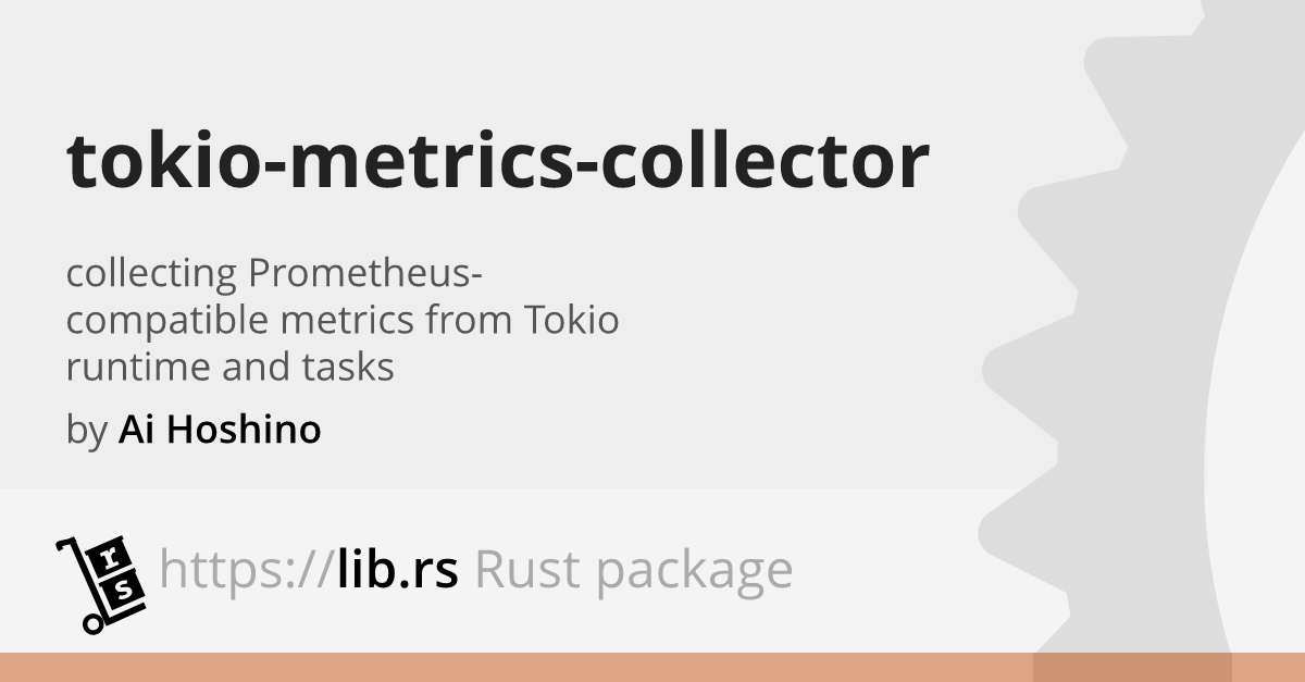 tokio runtime metrics